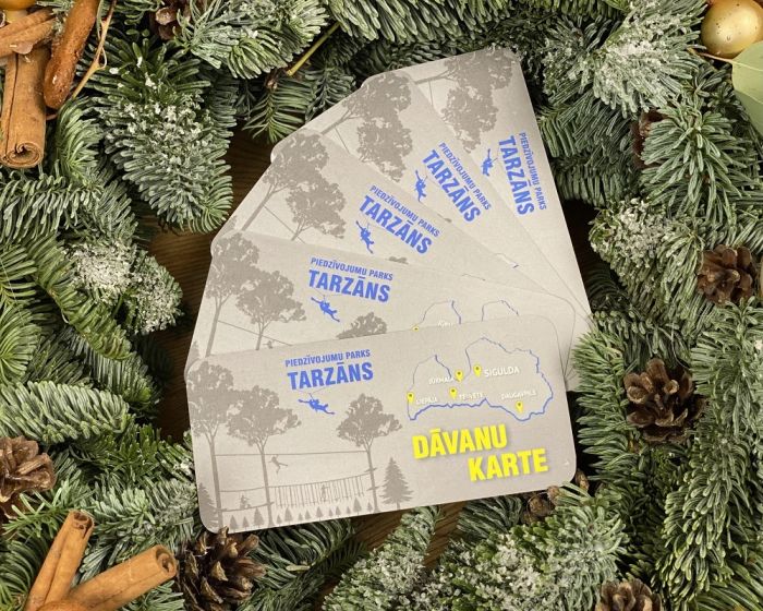 Svētkos dāvini piedzīvojumus!